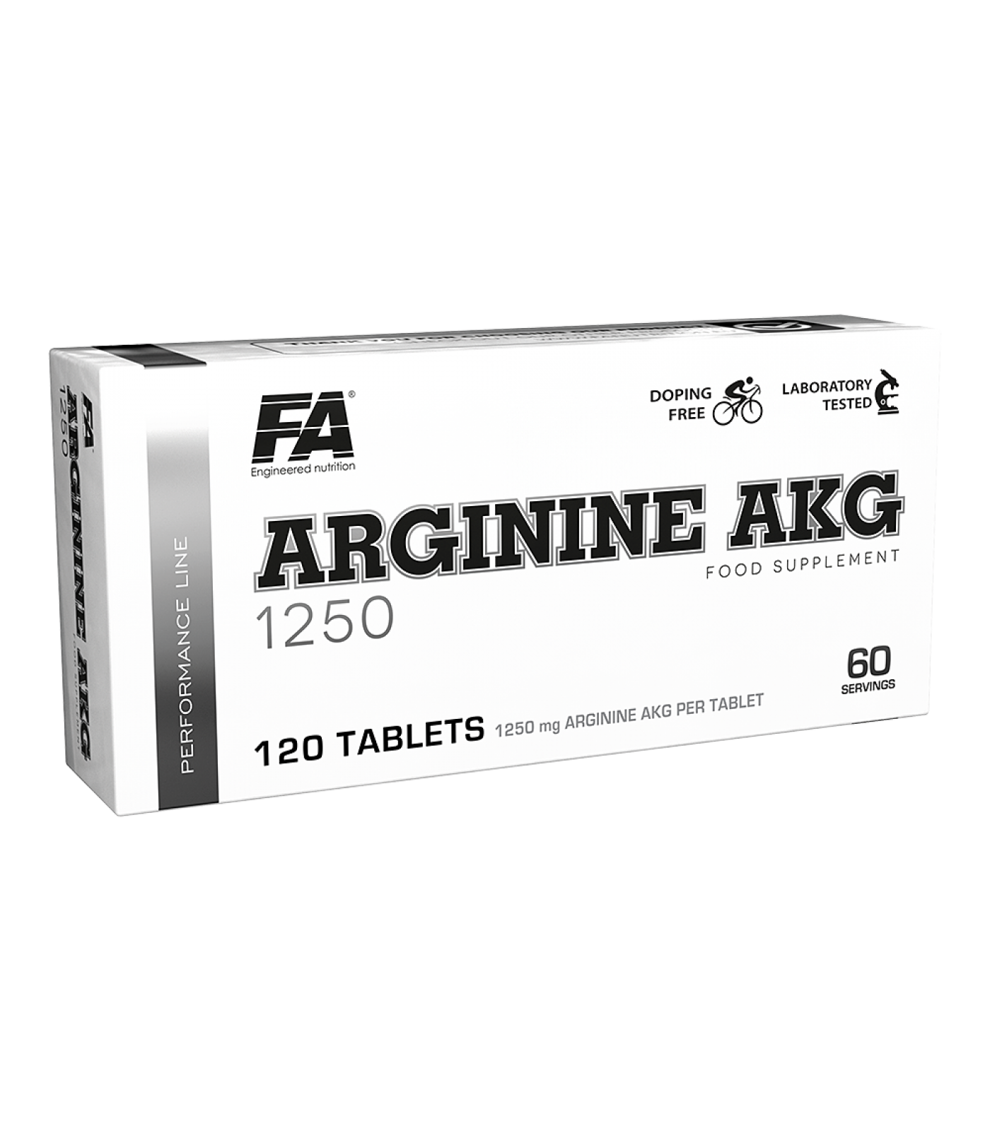 FA Nutrition - Arginine AKG / AAKG 1250 mg / Блистер- 30tabs